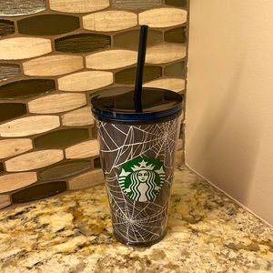 Starbucks Halloween Spiderweb Grande Tumbler
